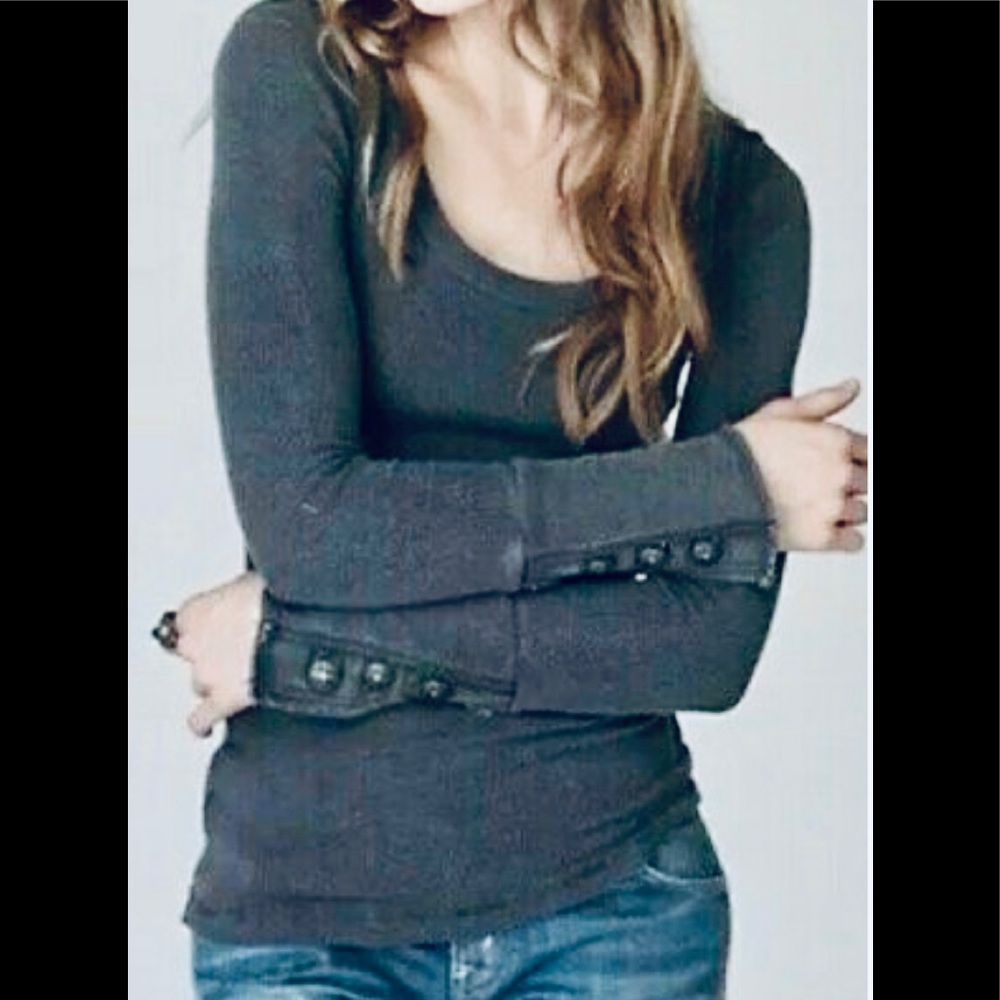 Free People Moto Cuff Thermal Size XS RARE